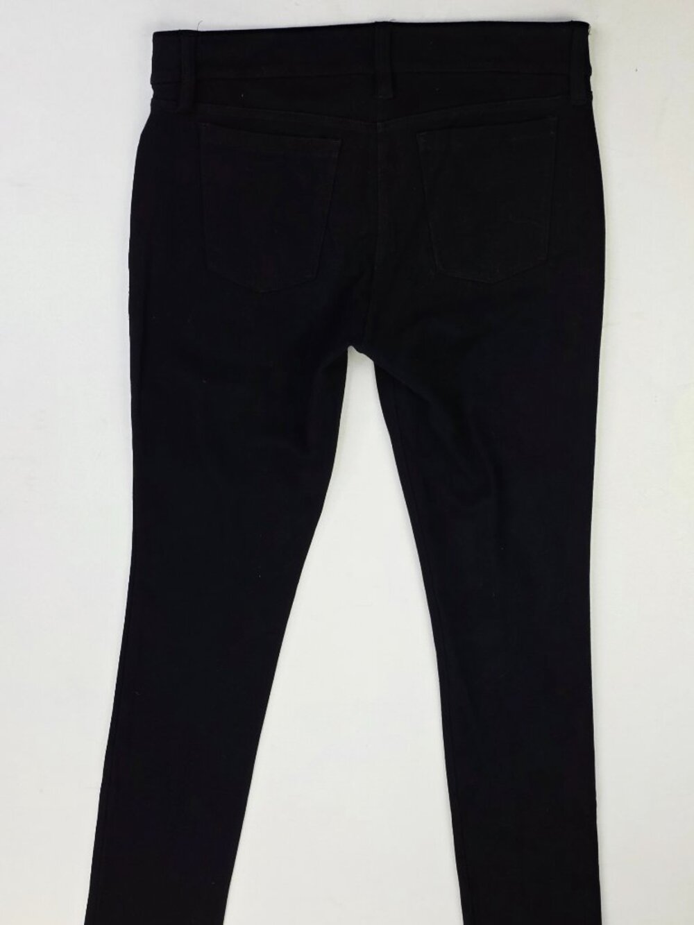 Eileen Fisher Petite 29" Inseam Size 2P Womens Black Viscose Nylon Spandex Pants